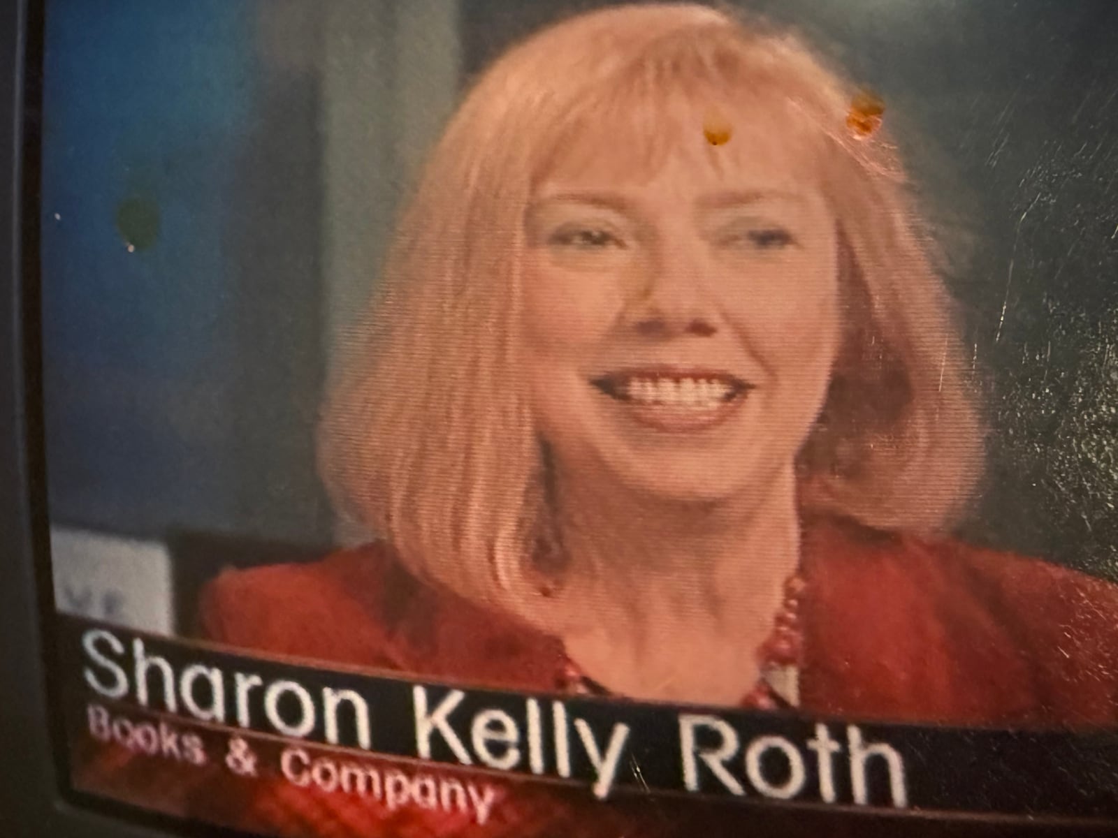 Sharon Kelly Roth was the face of Books&Co for 35 years. She appeared regularly on TV to recommend new books. CONTRIBUTED
