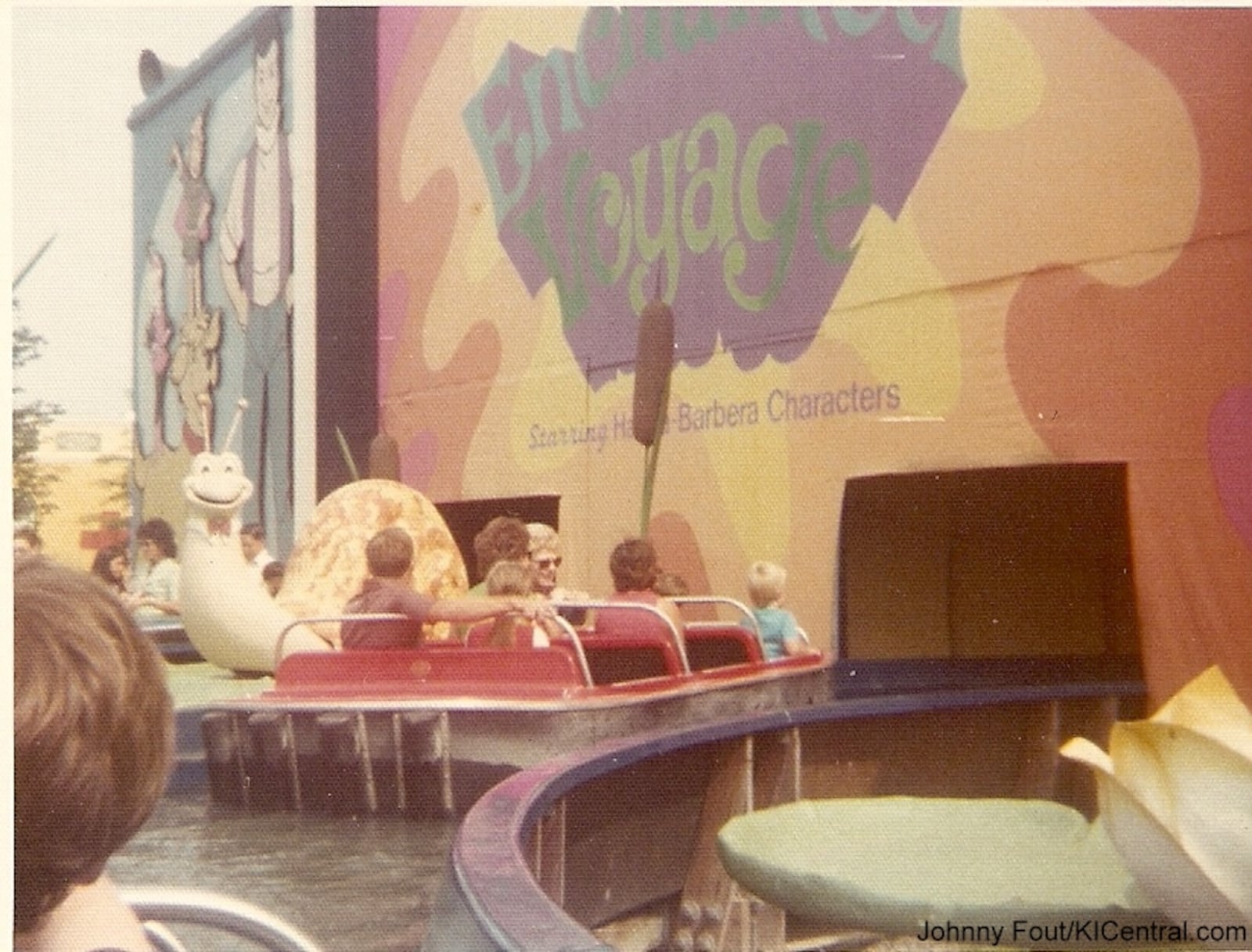 Kings Island's Phantom Theater: Opening Nightmare is the latest iteration of a dark ride at the park. Other versions include Phantom Theater, The Enchanted Voyage and Boo Blasters on Boo Hill. Photos courtesy of Johnny Fout and KICentral