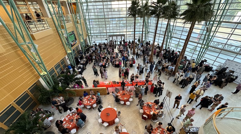 Miami Valley Meals’ Diced in Dayton competition highlighted the creativity of 13 local chefs as they prepared a dish using a box of mystery ingredients (MIAMI VALLEY MEALS).