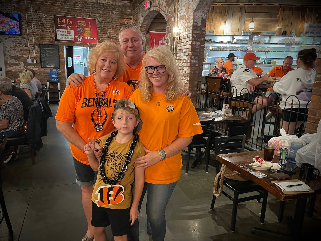 Cincinnati Bengals Open in Orange