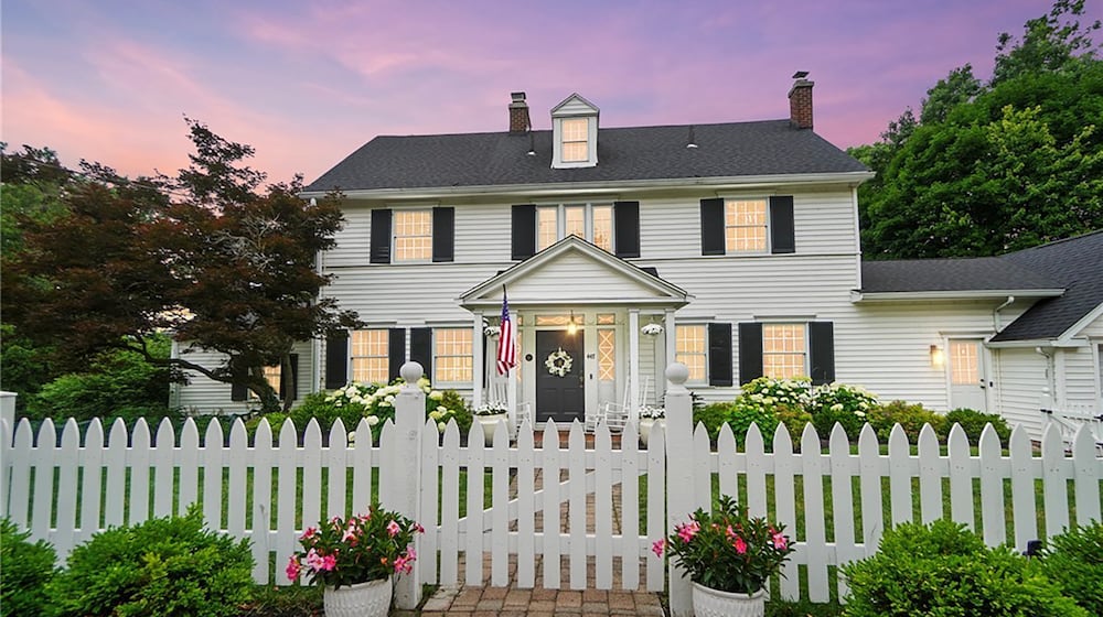 This Oakwood colonial style three story home overlooks the Dayton Country Club and has multiple updates. CONTRIBUTED