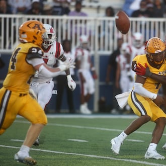 Trotwood-Madison against Alter on Friday, Sept. 12, 2025, at Roush Stadium in Kettering. David Jablonski/Staff