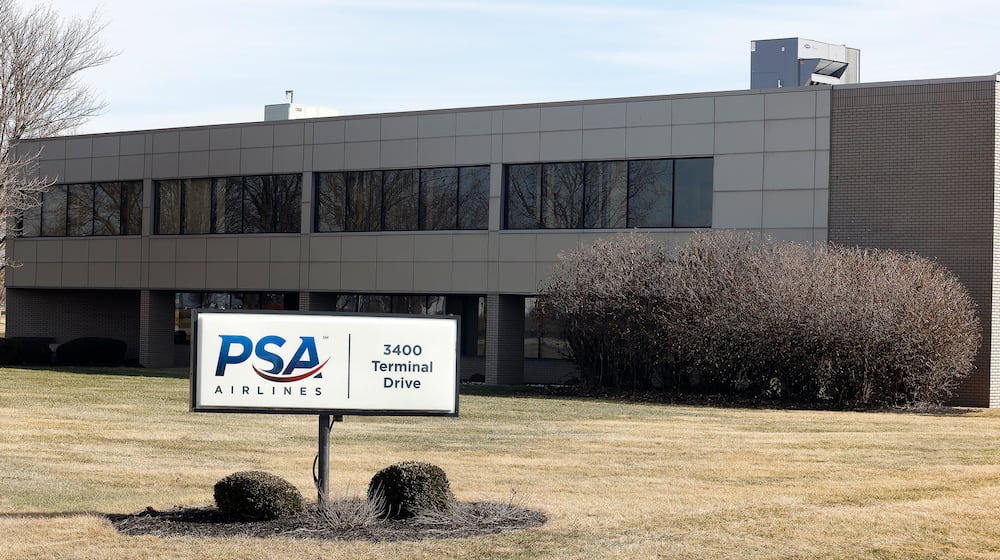 PSA Airlines, 3400 Terminal Drive, Dayton.  MARSHALL GORBY\STAFF