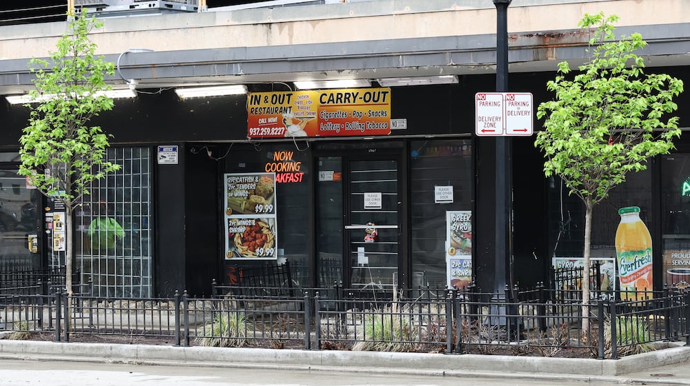 Police responded to a shooting at In & Out Restaurant at 27 S. Jefferson St. BRYANT BILLING / STAFF