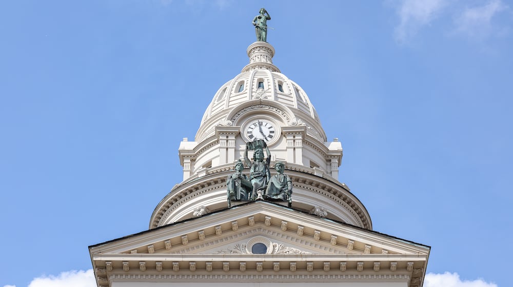 The Miami County Courthouse is located on Main Street in downtown Troy. BRYANT BILLING / STAFF