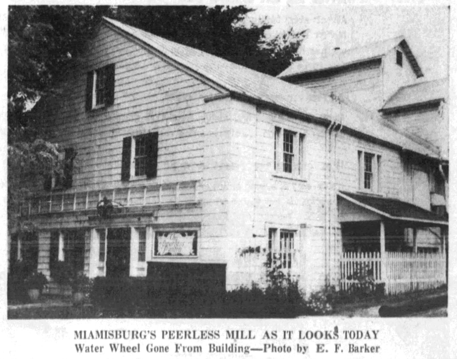 The Peerless Mill restaurant in 1955. DAYTON DAILY NEWS ARCHIVES 1955.
