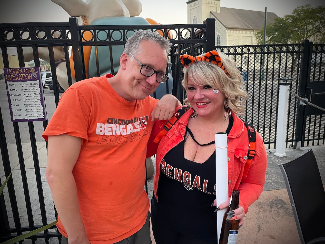 Cincinnati Bengals Open in Orange