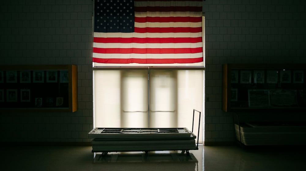 A United Automobile Workers office in Warren, Ohio, on July 25, 2025. When the General Motors plant in Lordstown closed, workers lost not only well-paying jobs but also their health benefits. (Madeleine Hordinski/The New York Times)