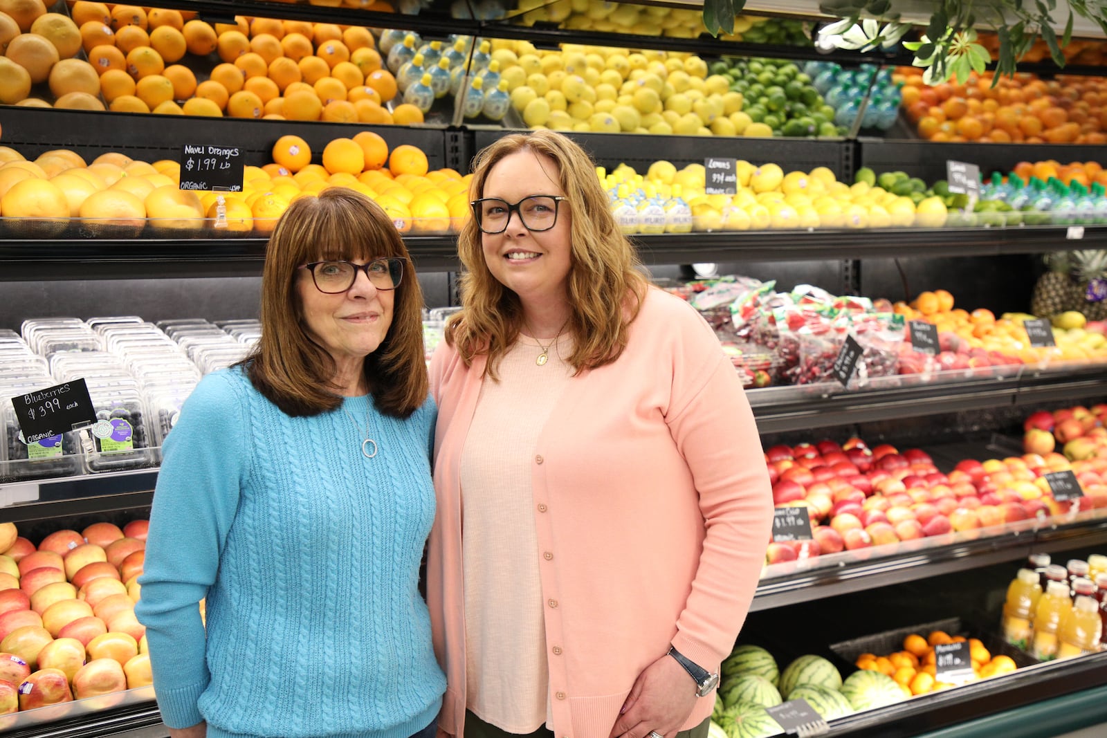Health Foods Unlimited president Rhonda Miller (left) and owner/manager Emilie Kulp. The Centerville grocery is named the 2025 Best of Dayton winner in two categories: Best Health Food Store and Best Natural Food Store. BRANDON BERRY / CONTRIBUTED