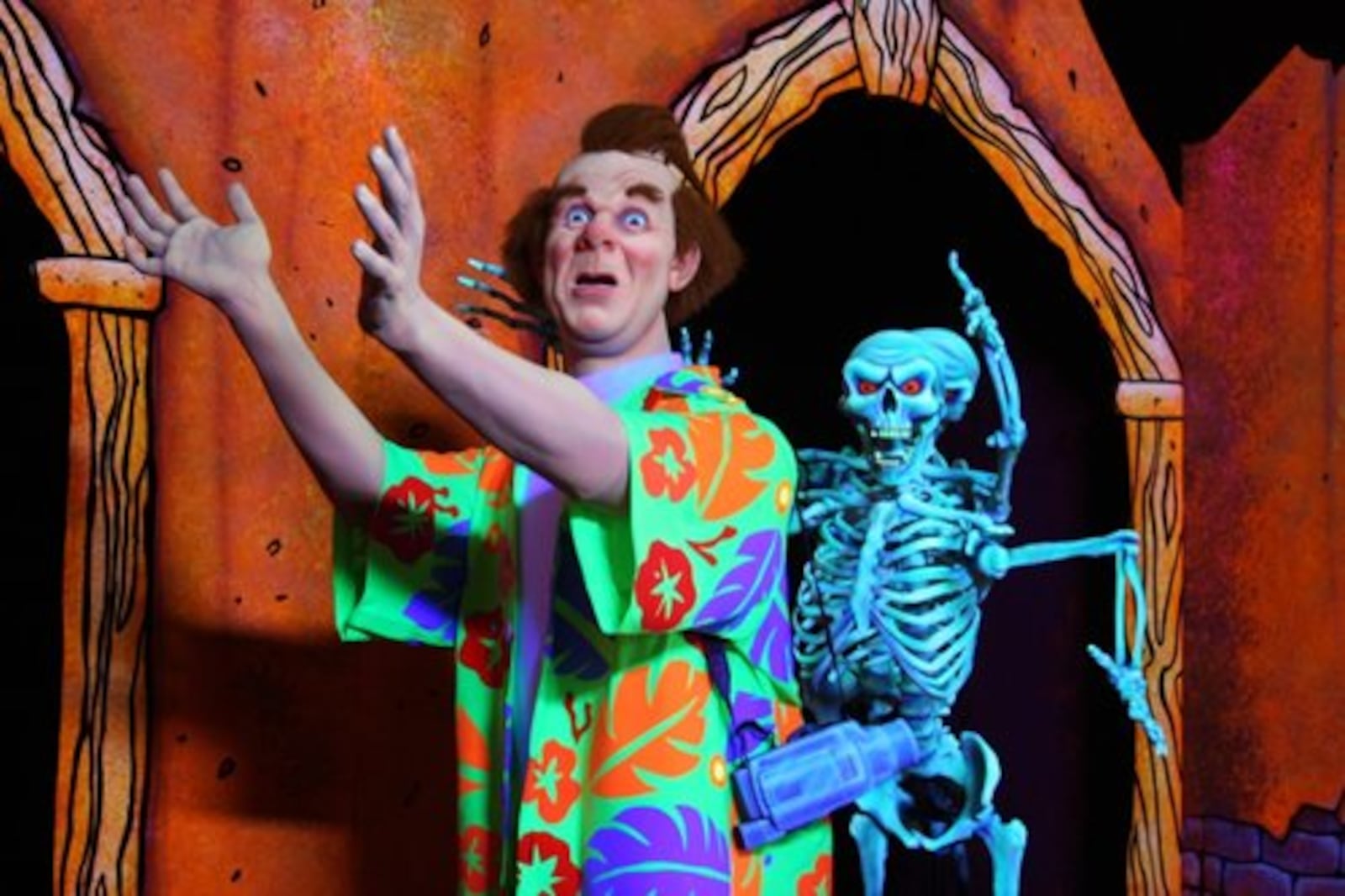 One of Kings Island's new attractions this year is Boo Blasters, an interactive ride where visitors shoot at ghosts as they travel through a haunted house. The Mason park opens Saturday, April 17, 2010.