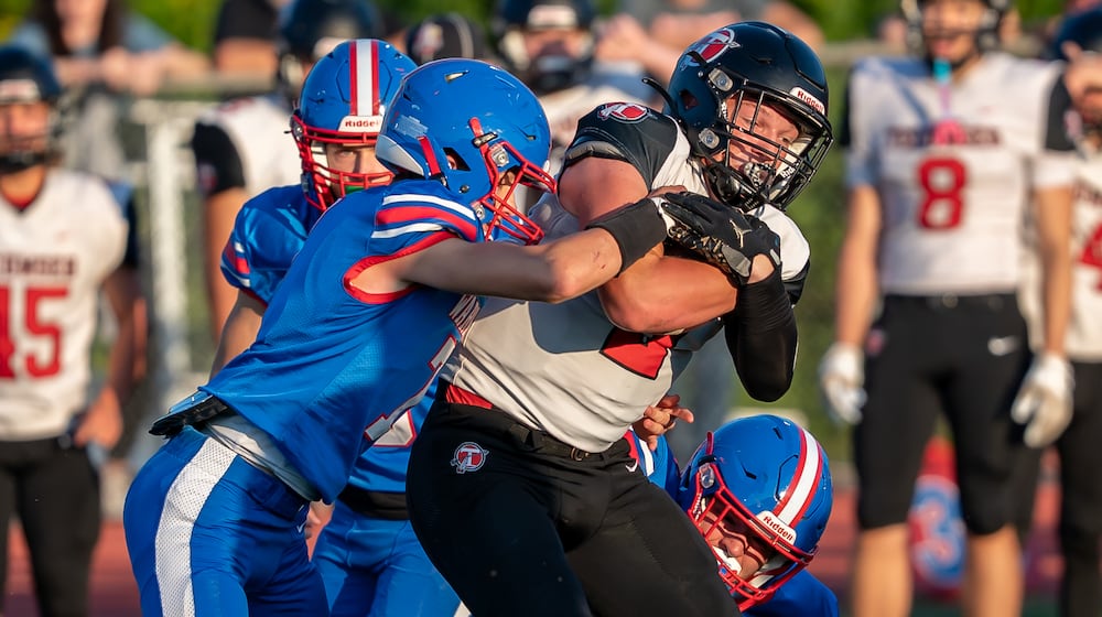 The Northwestern High School Football 168极速赛车预测网最新结果 team beat Tecumseh 42-20 on Friday, Sept. 12 at Taylor Field in Springfield. RODNEY GETZ / CONTRIBUTED PHOTO