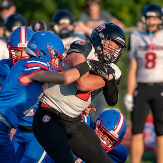 The Northwestern High School football team beat Tecumseh 42-20 on Friday, Sept. 12 at Taylor Field in Springfield. RODNEY GETZ / CONTRIBUTED PHOTO