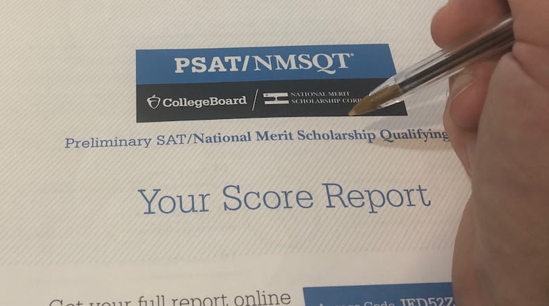 Students earn National Merit recognition for posting the highest scores on the Preliminary SAT exam.