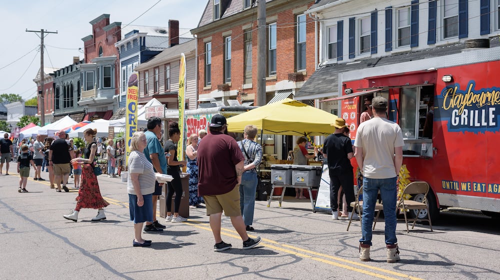 The first Waynesville Street Faire of 2025 happened on Main St. on Saturday, May 10.  TOM GILLIAM / CONTRIBUTING PHOTOGRAPHER