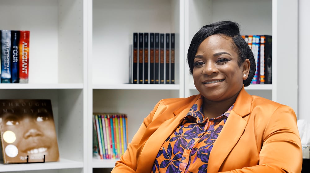 Michel’le Curington is the owner and CEO of the tutoring business in Dayton and is a former teacher. Curington was named a Community Gem for her success in helping students in grades K-8. MARSHALL GORBY\STAFF
