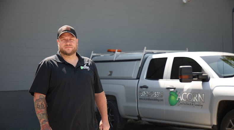 Matt Bennett, president of Acorn Construction & Remodeling. The Moraine business has been recognized in four categories in Best of Dayton. BRANDON BERRY / CONTRIBUTED