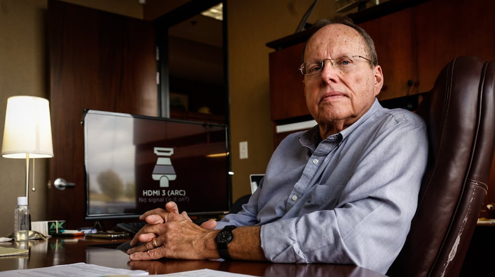 Dayton Daily News Community Gem Bruce Langos is recognized for his help during the opioid crises. JIM NOELKER/STAFF