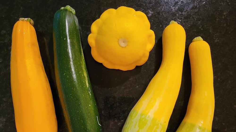 Squash is divided into two basic types, summer and winter, although seasonal distinction is no longer accurate because both types are now available year-round. Among the summer squash varieties, zucchini, with its mild flavor and cucumber-like appearance, is the most popular in the U.S.  CONTRIBUTED