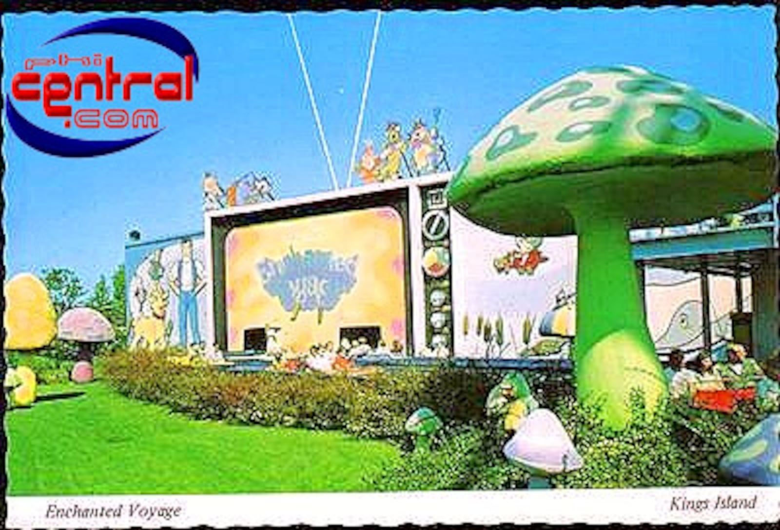 Kings Island's Phantom Theater: Opening Nightmare is the latest iteration of a dark ride at the park. Other versions include Phantom Theater, The Enchanted Voyage and Boo Blasters on Boo Hill. Photos courtesy of KICentral