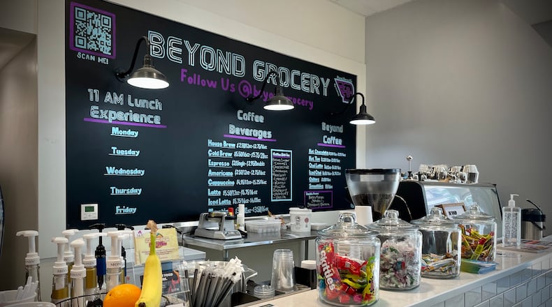 Beyond Grocery is a cashless grocery store located at 31 S. Main St. in the Dayton Arcade. NATALIE JONES/STAFF