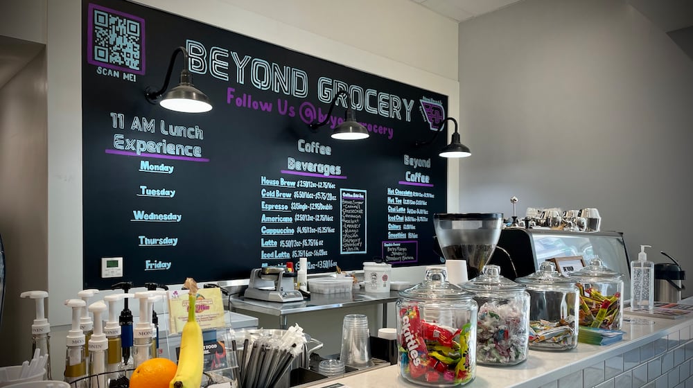 Beyond Grocery is a cashless grocery store located at 31 S. Main St. in the Dayton Arcade. NATALIE JONES/STAFF