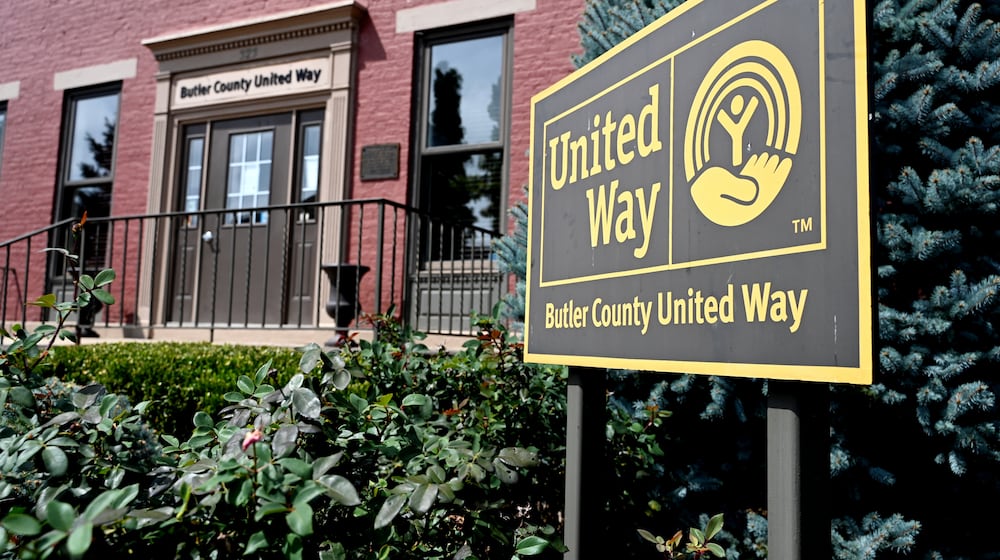 Pictured is the Butler County United Way at 323 N. Third St., in Hamilton's German Village, on Thursday, Sept. 4, 2025. MICHAEL D. PITMAN/STAFF