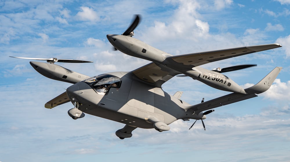 A Beta Technologies craft. GE Aerospace image.