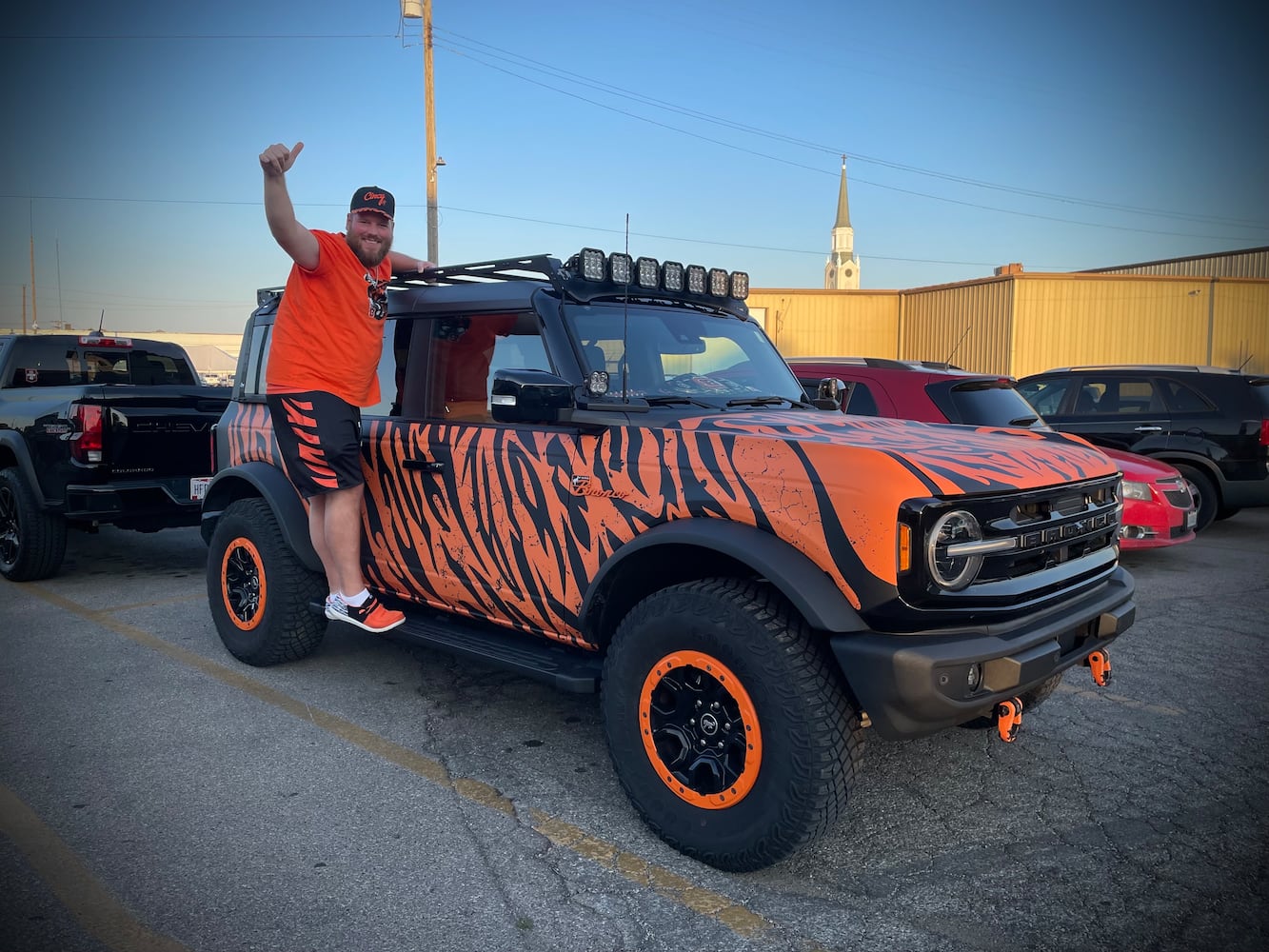 Cincinnati Bengals Open in Orange